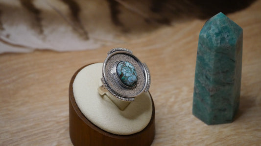 Tibetan Turquoise Sterling Silver Ring